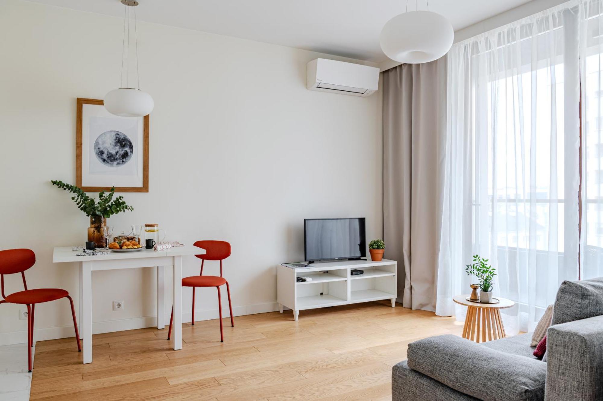 Powoli:Komfortowe, Jasne,Klima Appartement Warschau Buitenkant foto